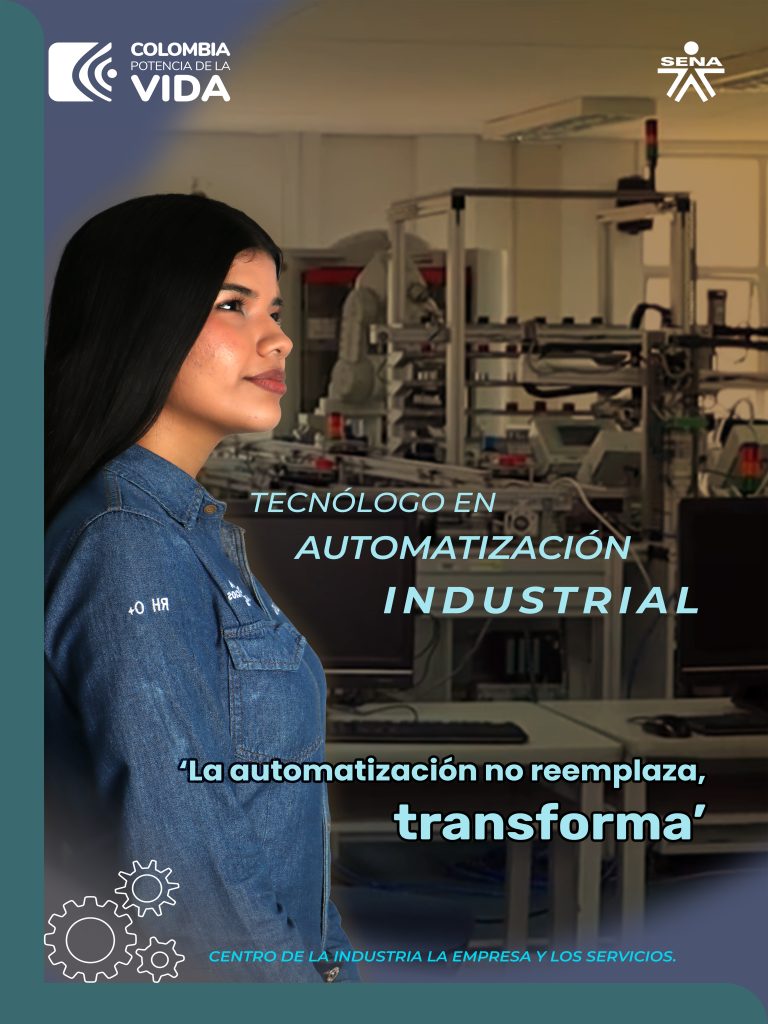 Afiche Tecnólogo en Automatización Industrial