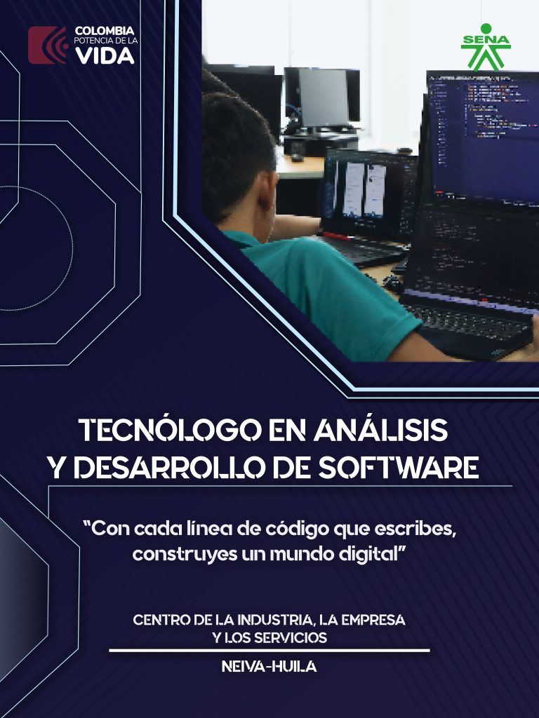 Afiche Tecnólogo en Análisis y Desarrollo de Software